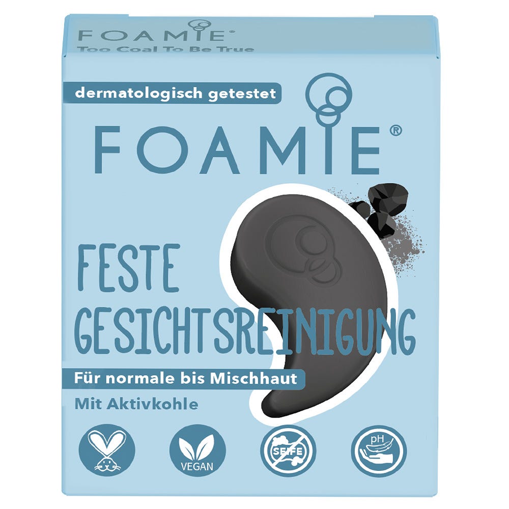 FOAMIE Feste Gesichtsreinigung Mini To Coal To Be True