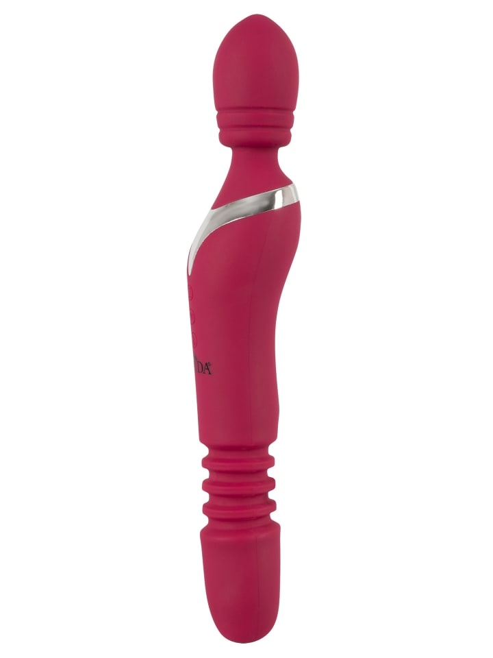 Javida Massagestab Warming & Thrusting Vibe in rot günstig kaufen onesize