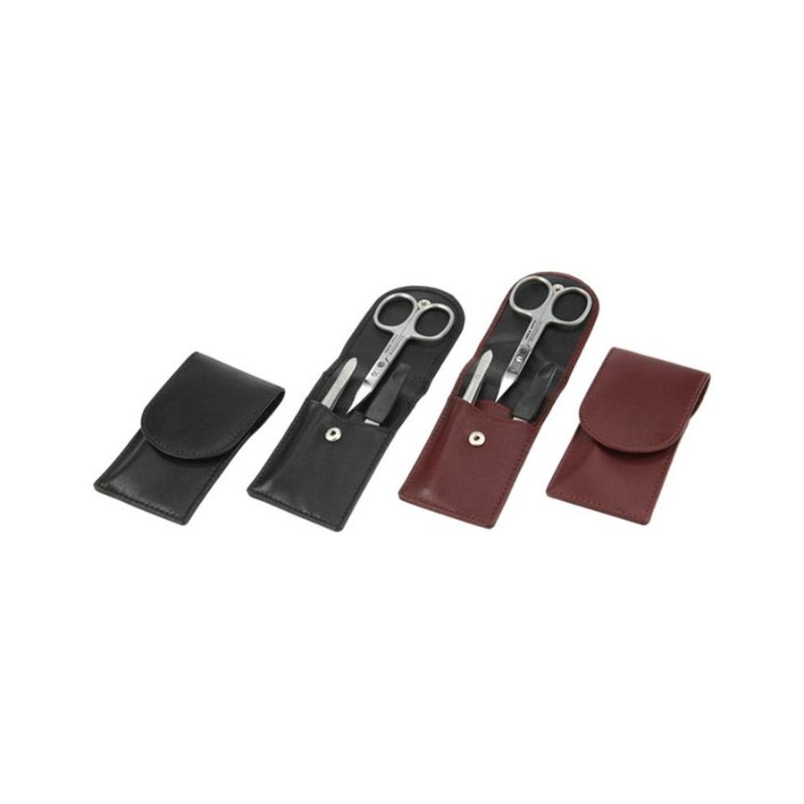 Taschenmanicure, Nappa-Vollrindleder, rostfrei