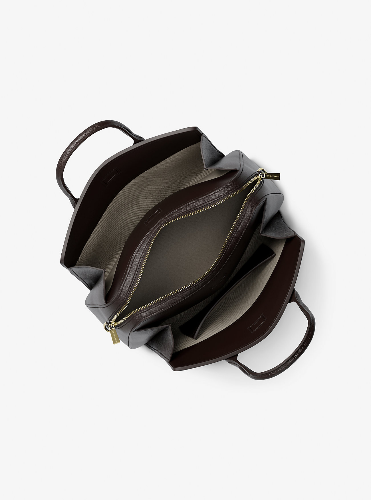 Laila Medium Skinnveske - SJOKOLADE