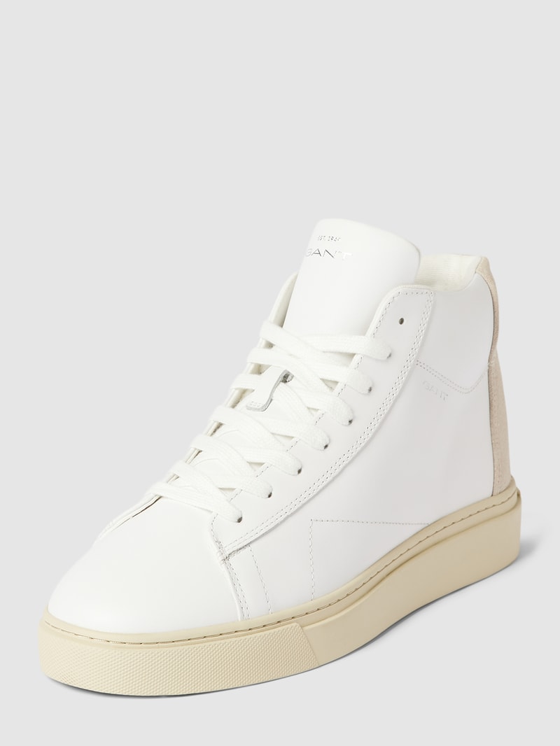 Sneaker mit Label-Details Modell 'Julice' in offwhite