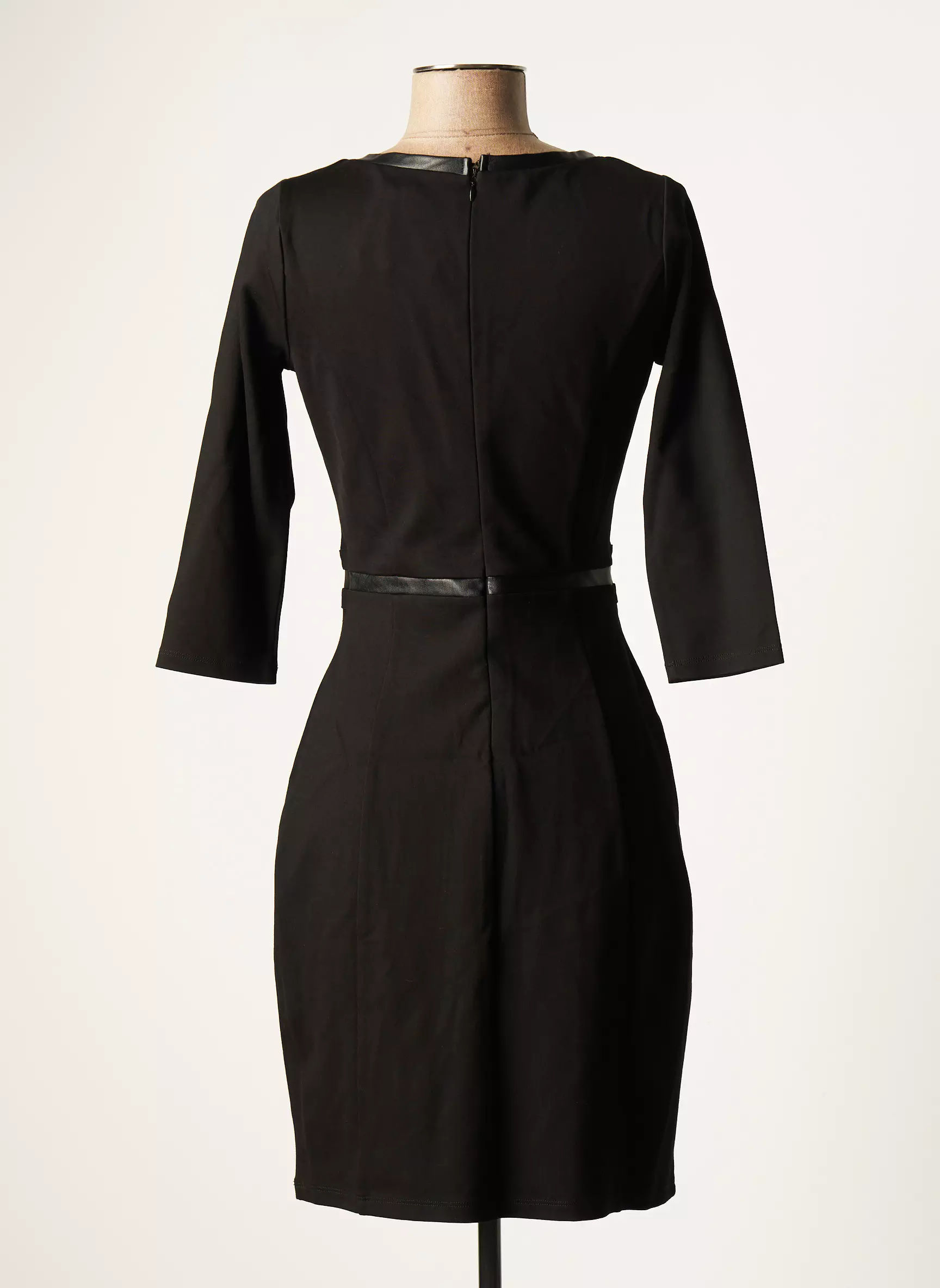 Surkana Robes Mi Longues Femme couleur noir