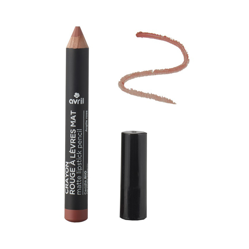 Avril Crayon Rouge à Lèvres Mat Certifié Bio