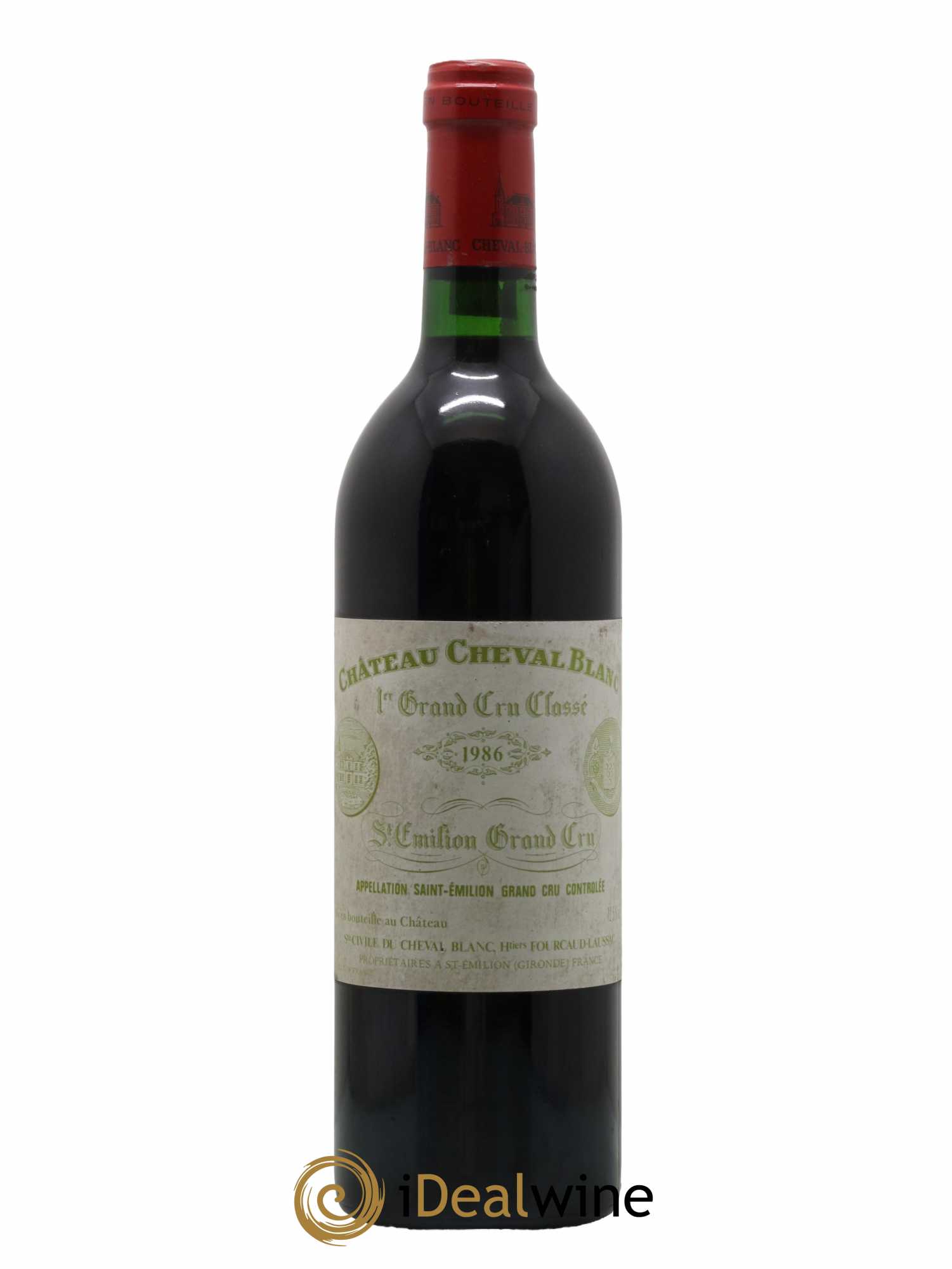 Château Cheval Blanc 1er Grand Cru Classé A  1986 - Lot de 1 Bouteille