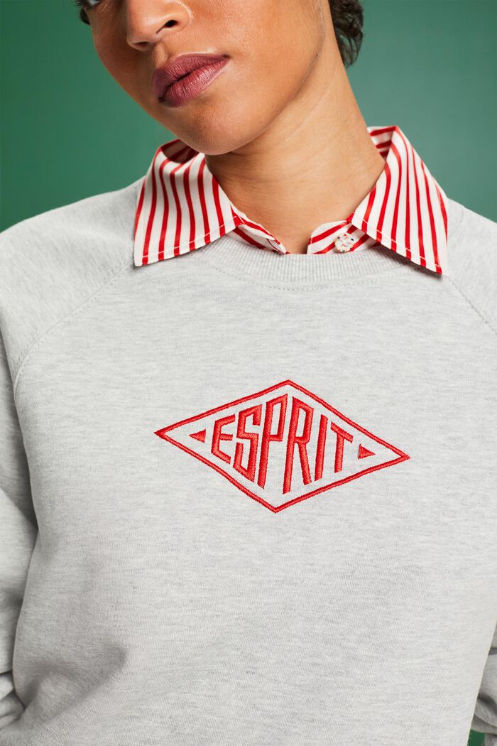 Logo-Sweatshirt mit Stickerei