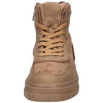 Tom Tailor Sneaker Bootie in beige