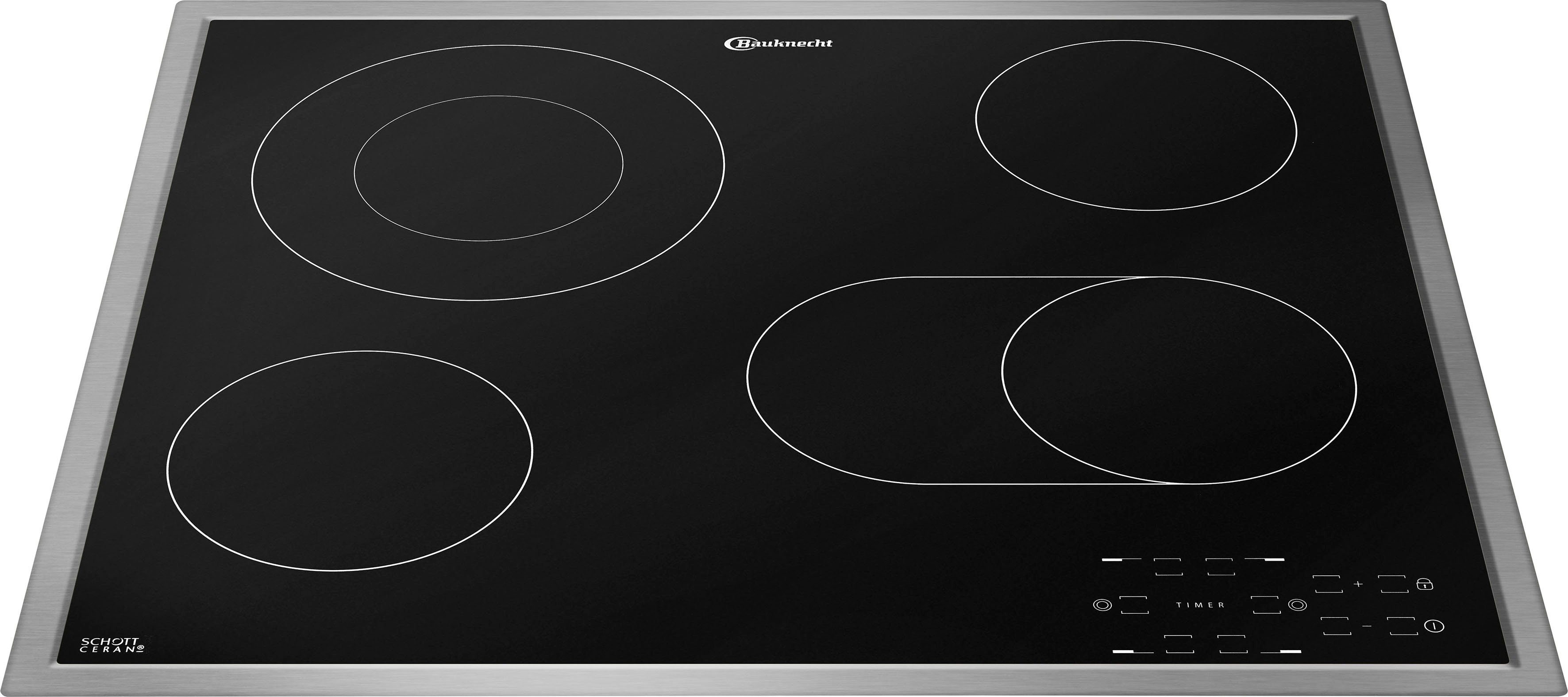 BAUKNECHT Backofen-Set BAKO 700 STEAM, mit 2-fach-Teleskopauszug