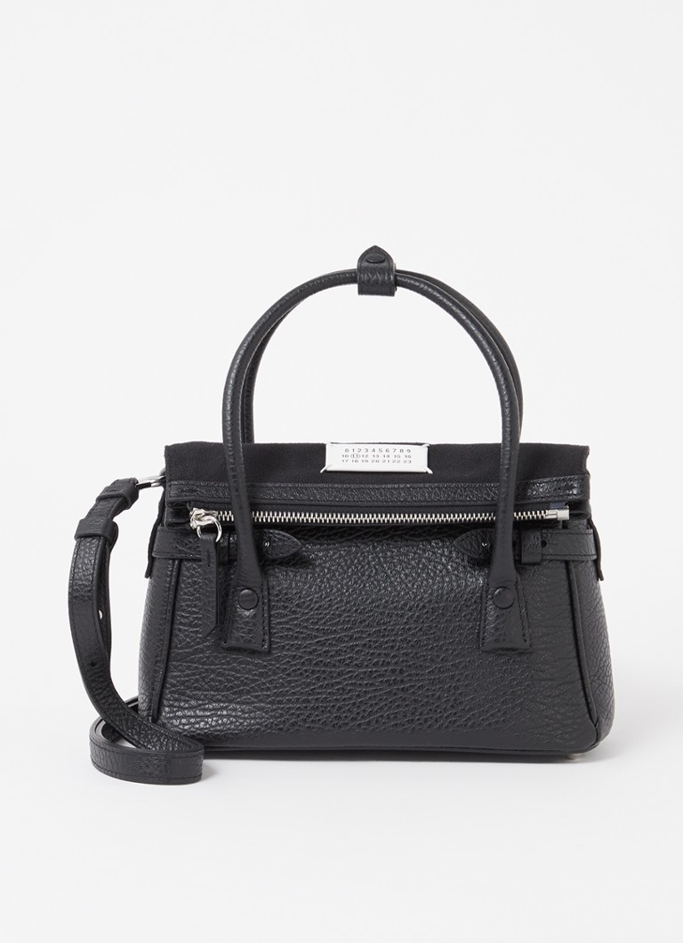 Geantă Maison Margiela 5ac din piele de vițel cu textură cu efect de piele.