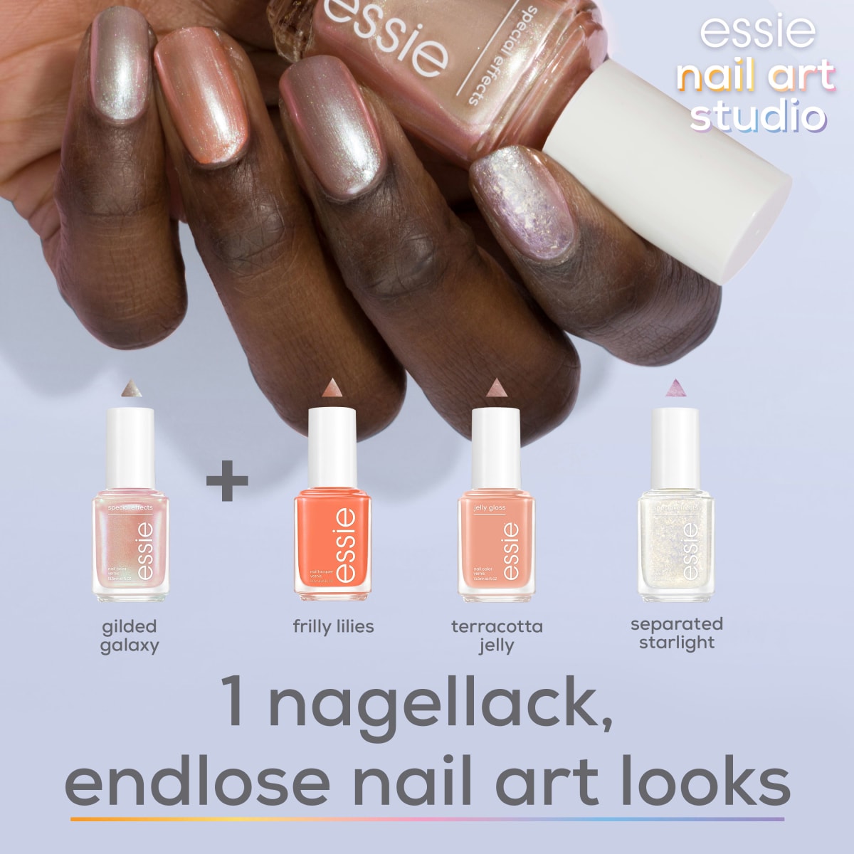 Nagellack 17 Special Effects Gilded Galaxy, 13,5 ml