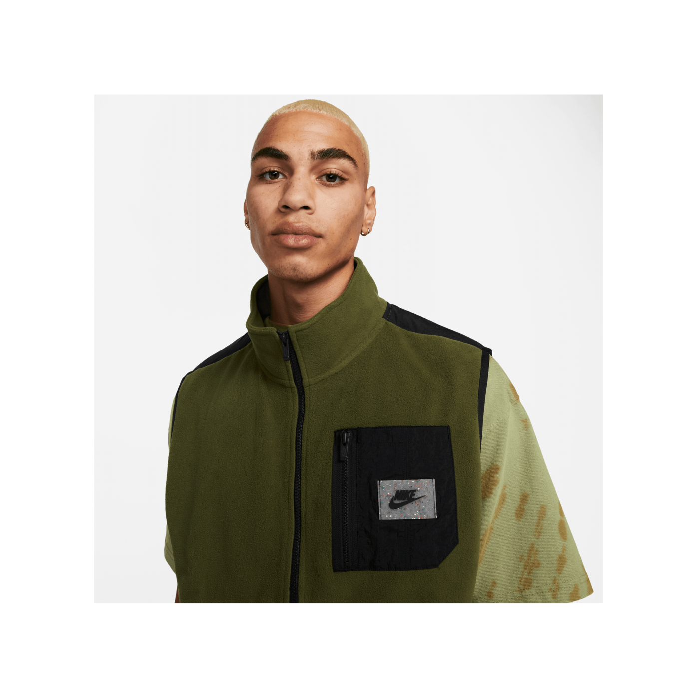 Nike Therma-FIT Fleece Grün Schwarz F326
