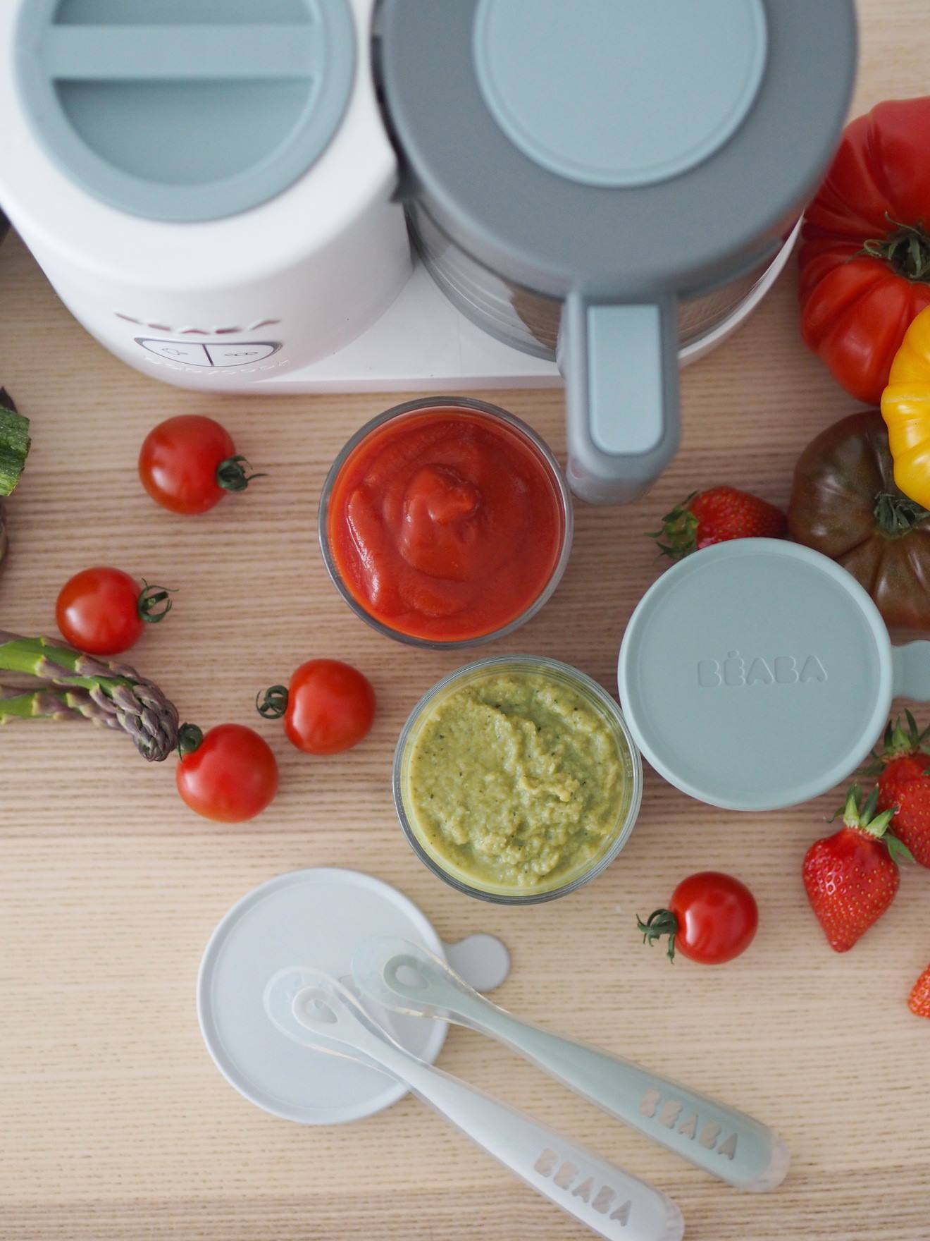 Robot 4 en 1 BEABA Babycook Neo grey/white