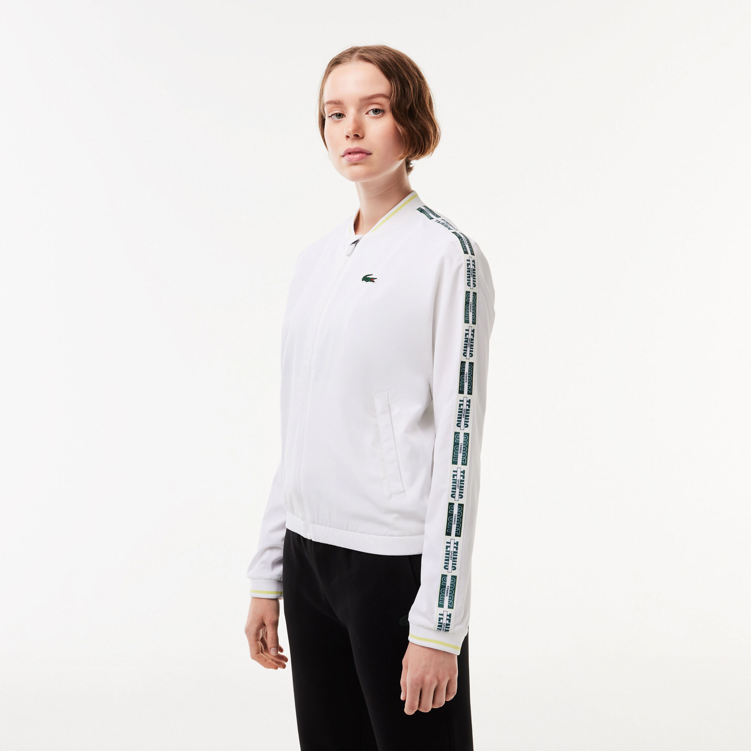 Active Performance Trainingsjacke Damen - Weiß, Mehrfarbig