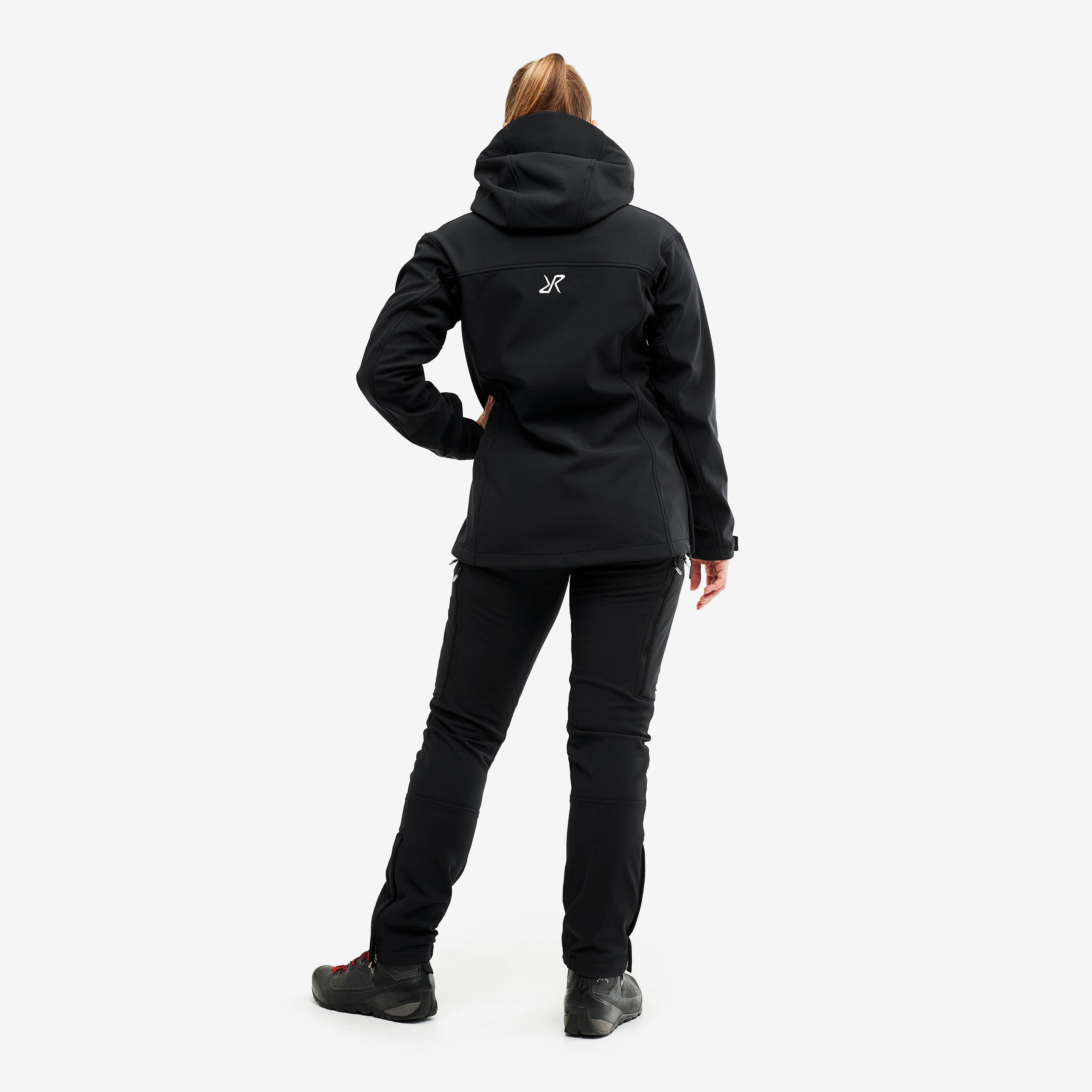 Hiball Anorak Femme Black/Pink