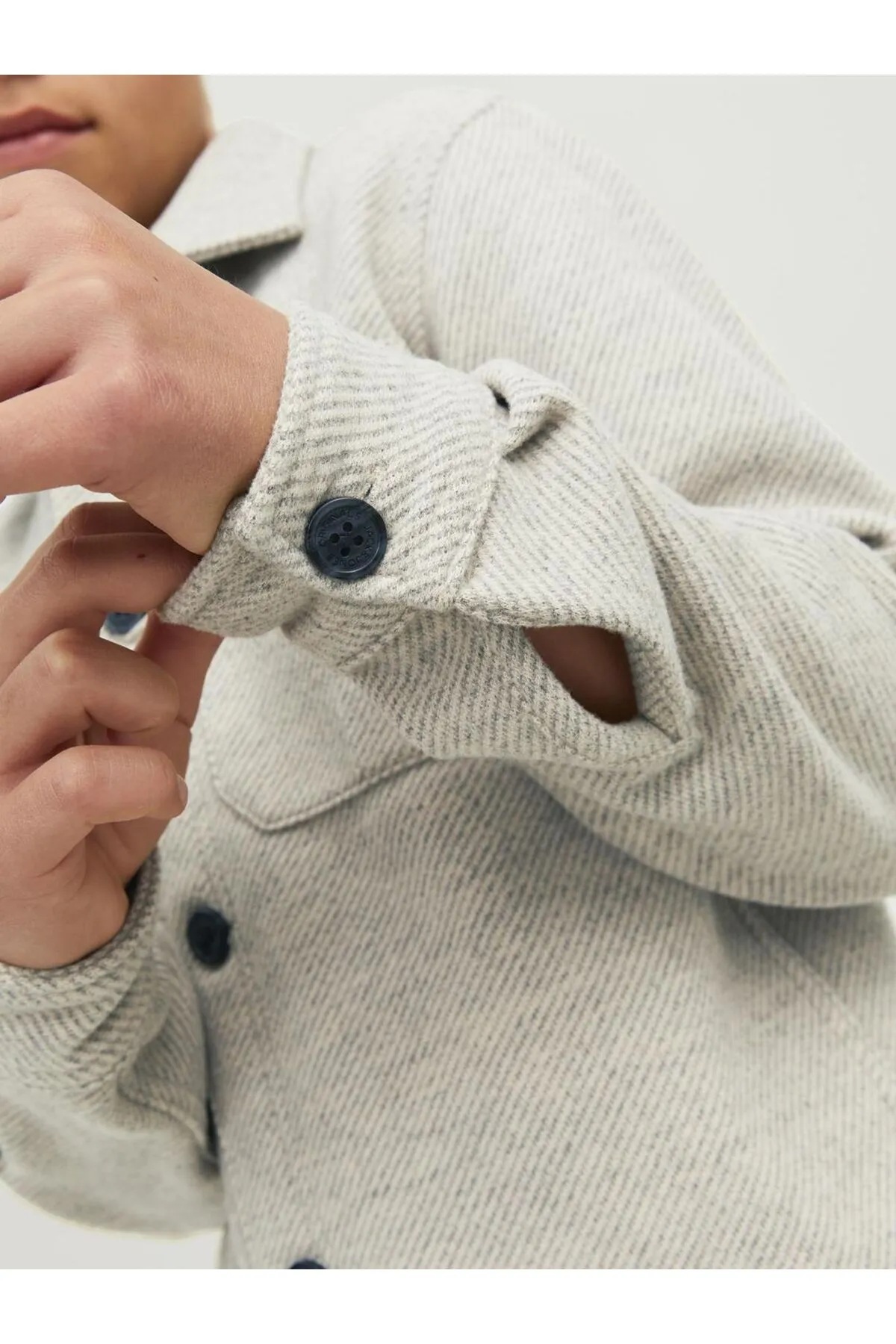 Jack & Jones Junior  Overshirt Boys meliertes