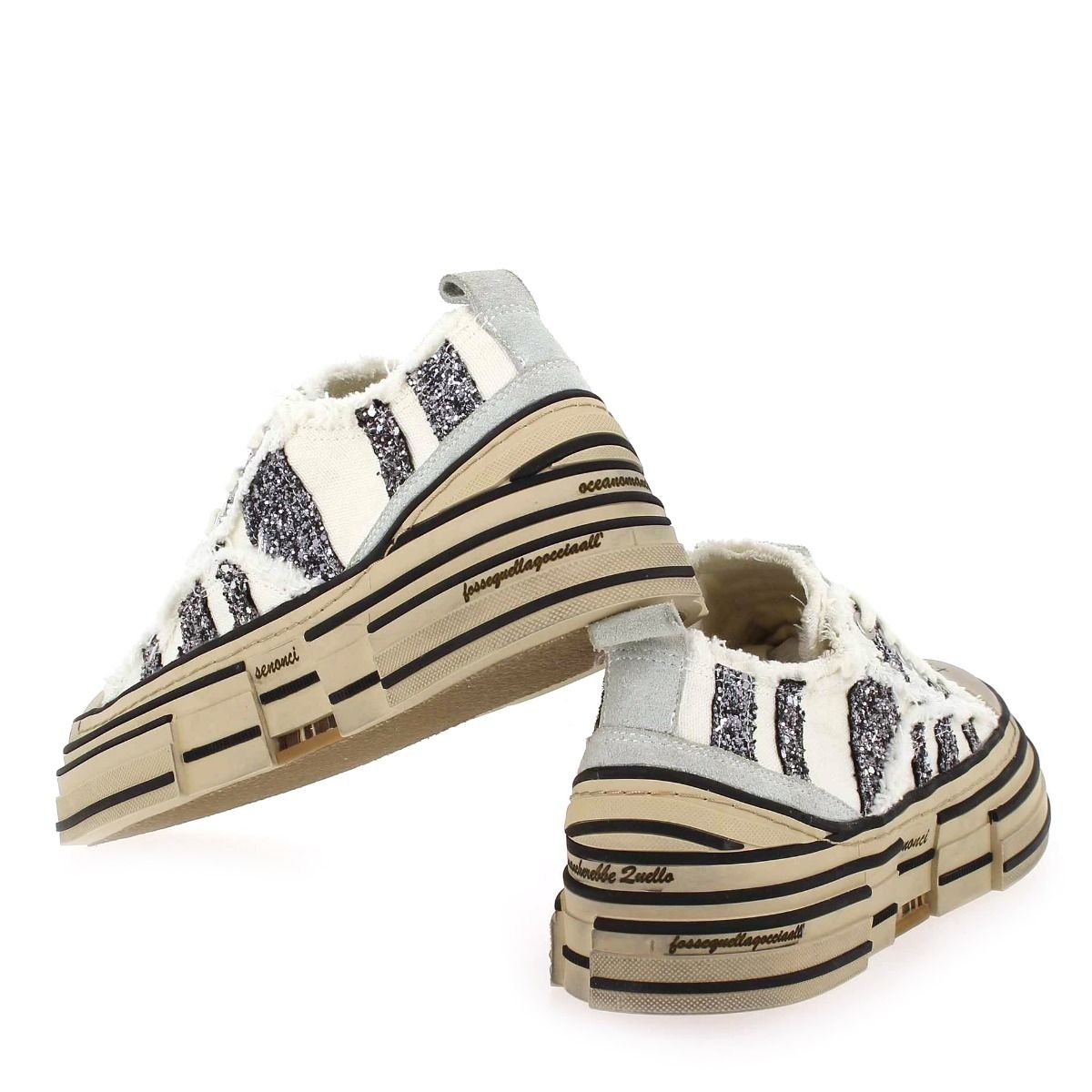 Rebecca White  V02L 6B - Blanc glitter