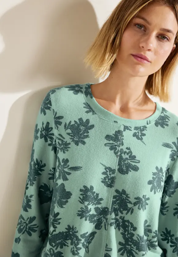CECIL Shirt mit Blumenmuster