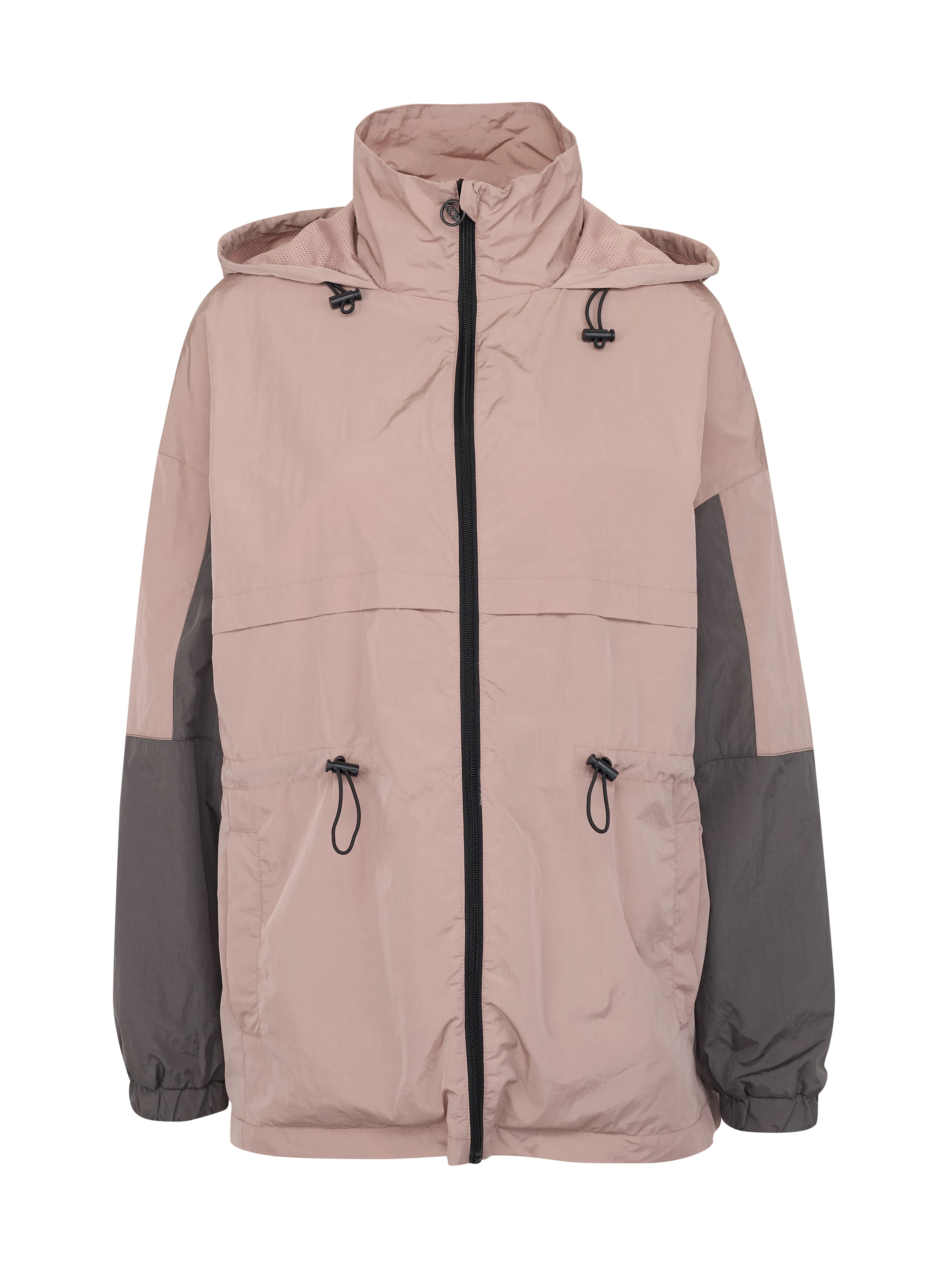 Hellrosa Damen-Sport-Leichtgewicht-Kapuzenjacke ORSAY