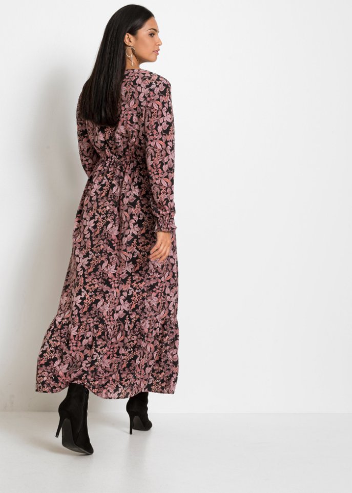Bedrucktes Maxikleid