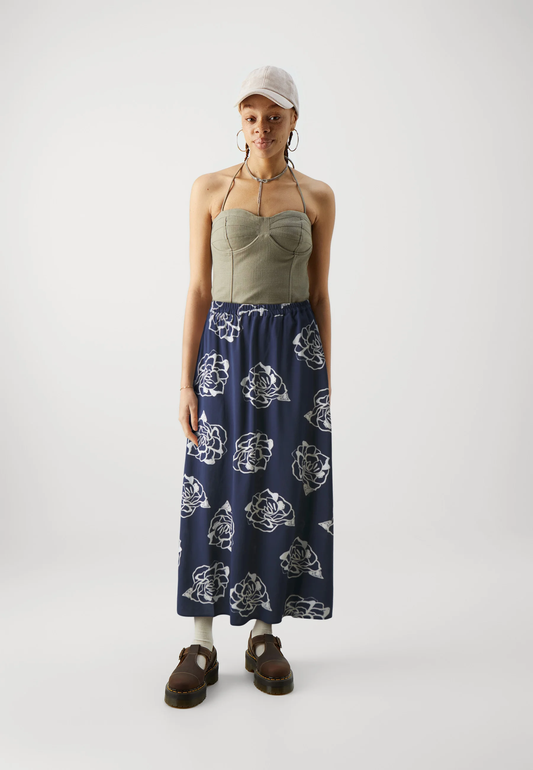 Vero Moda VMSIMPLY EASY SKIRT - Falda larga