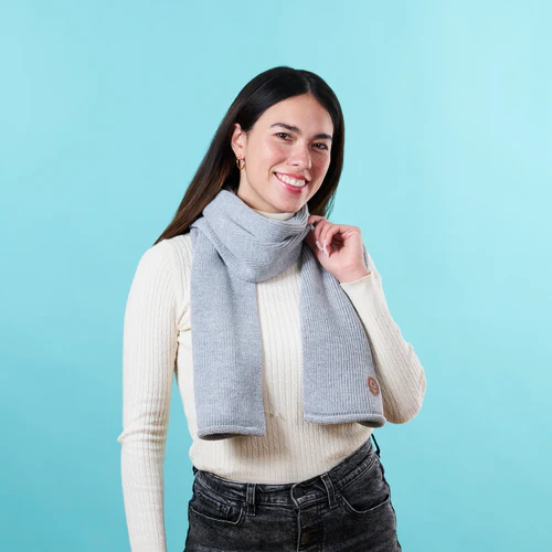 Irish Coffee Grey - Grey Scarf