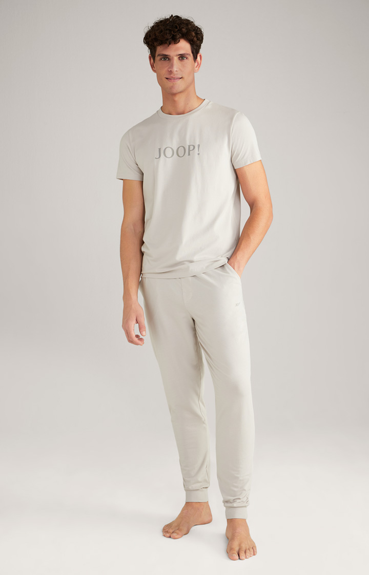 Loungewear T-Shirt in Hellbeige