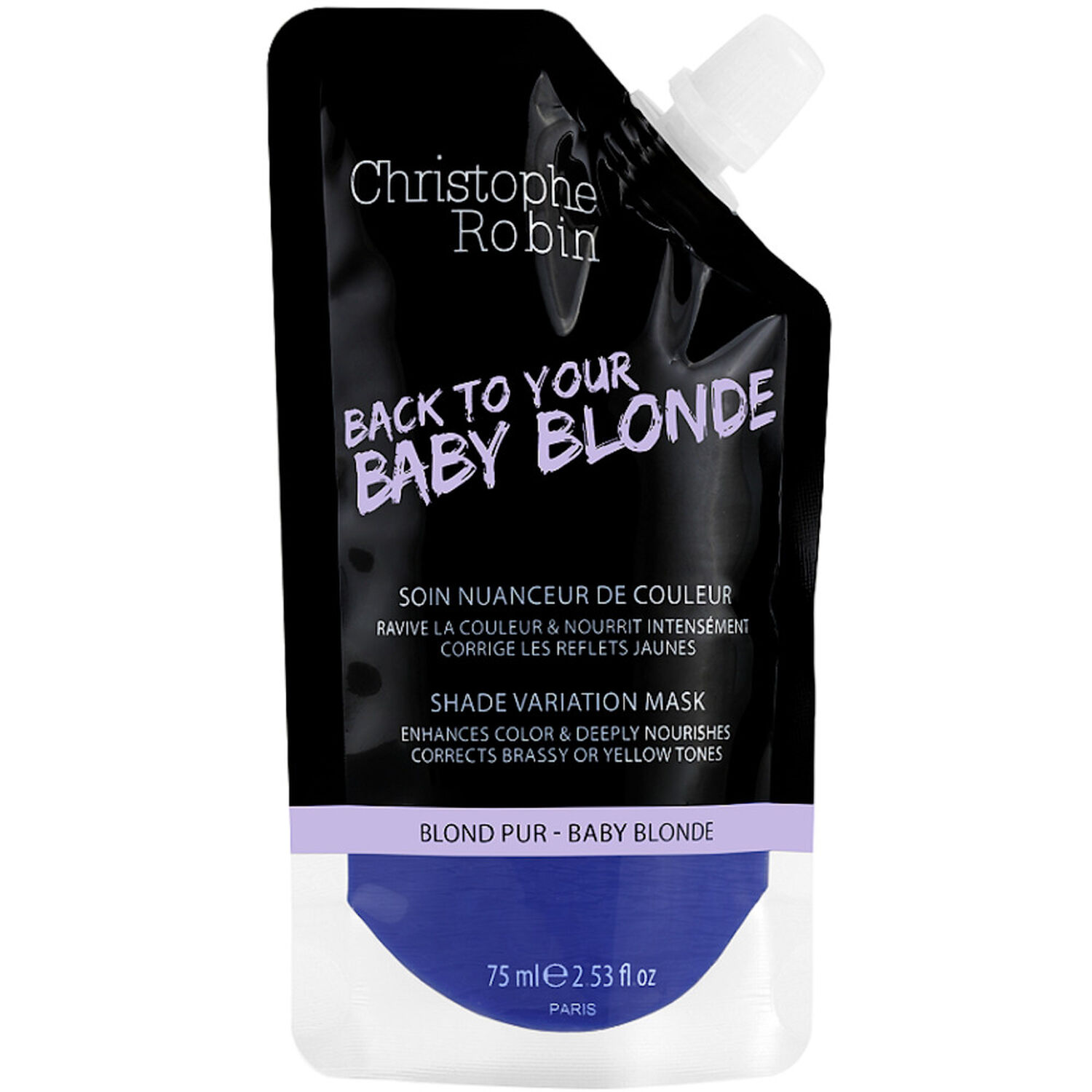 Christophe Robin Soin Nuanceur de Couleur Pocket Blond Pur 75 ml