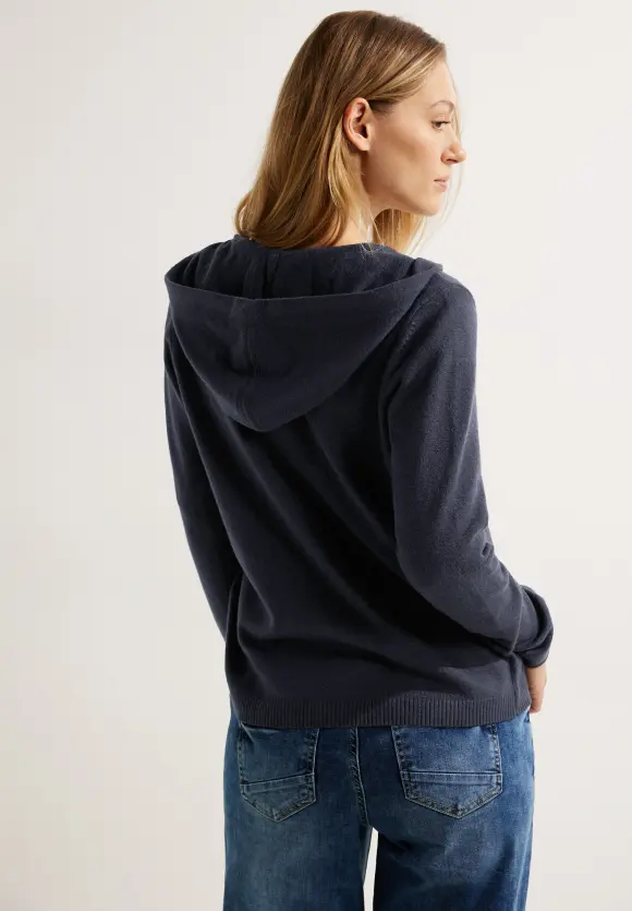 CECIL Kapuzen Strickjacke