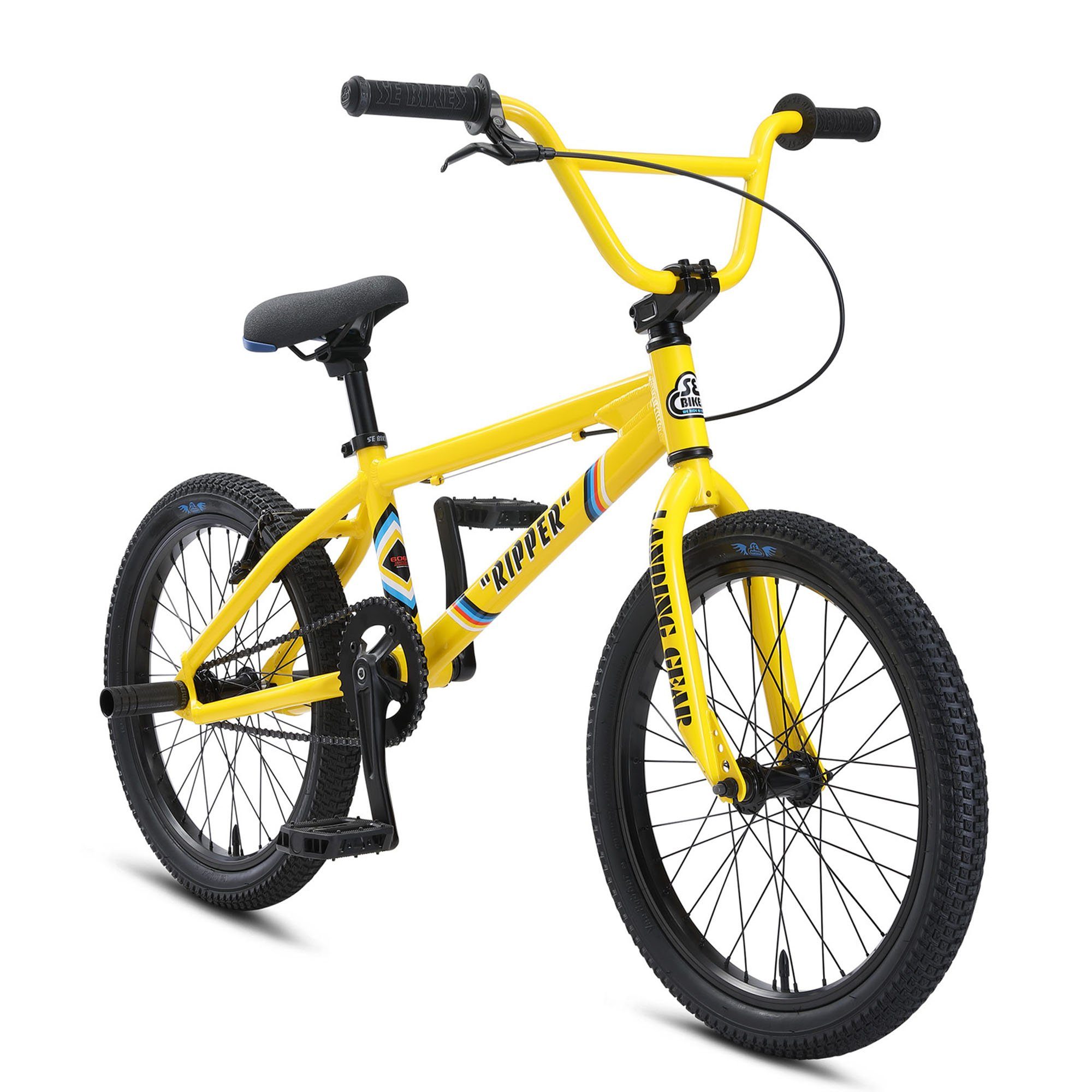 SE Bikes BMX-Rad Ripper, 1 Gang, ohne Schaltung, BMX Rad Oldschool Freestyle BMX Bike Fahrrad 20
