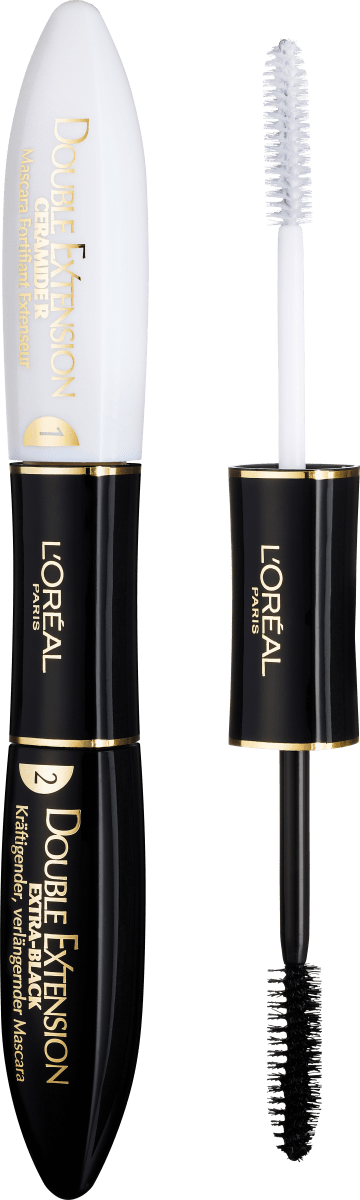 Mascara Double Extension Carbon Black, 12 ml