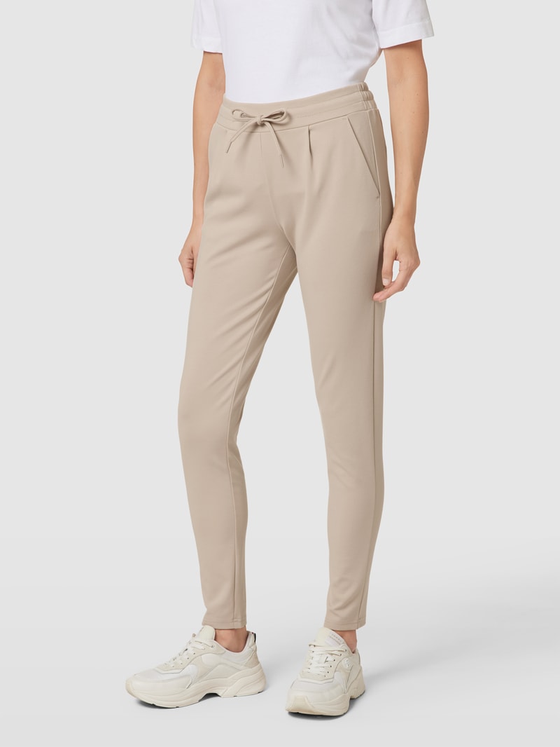 Sweatpants mit Tunnelzug Modell 'KATE' in beige