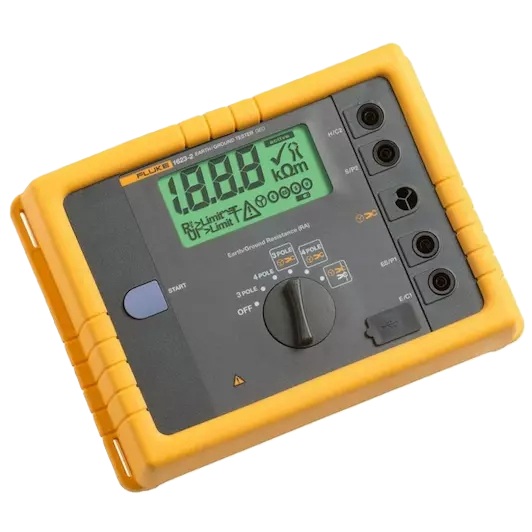 Das Fluke 4325155 1623-2 Geo-Erdungsmessgerät misst elektrodenlose