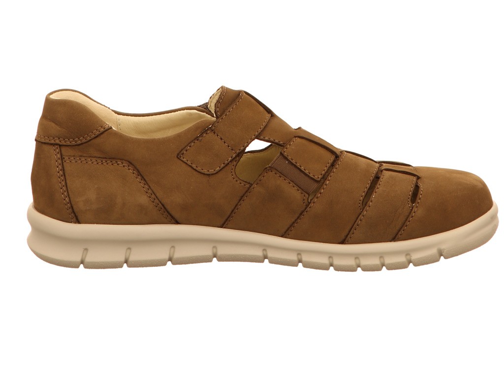 WALDLÄUFER Komfort Sandalen braun Hector