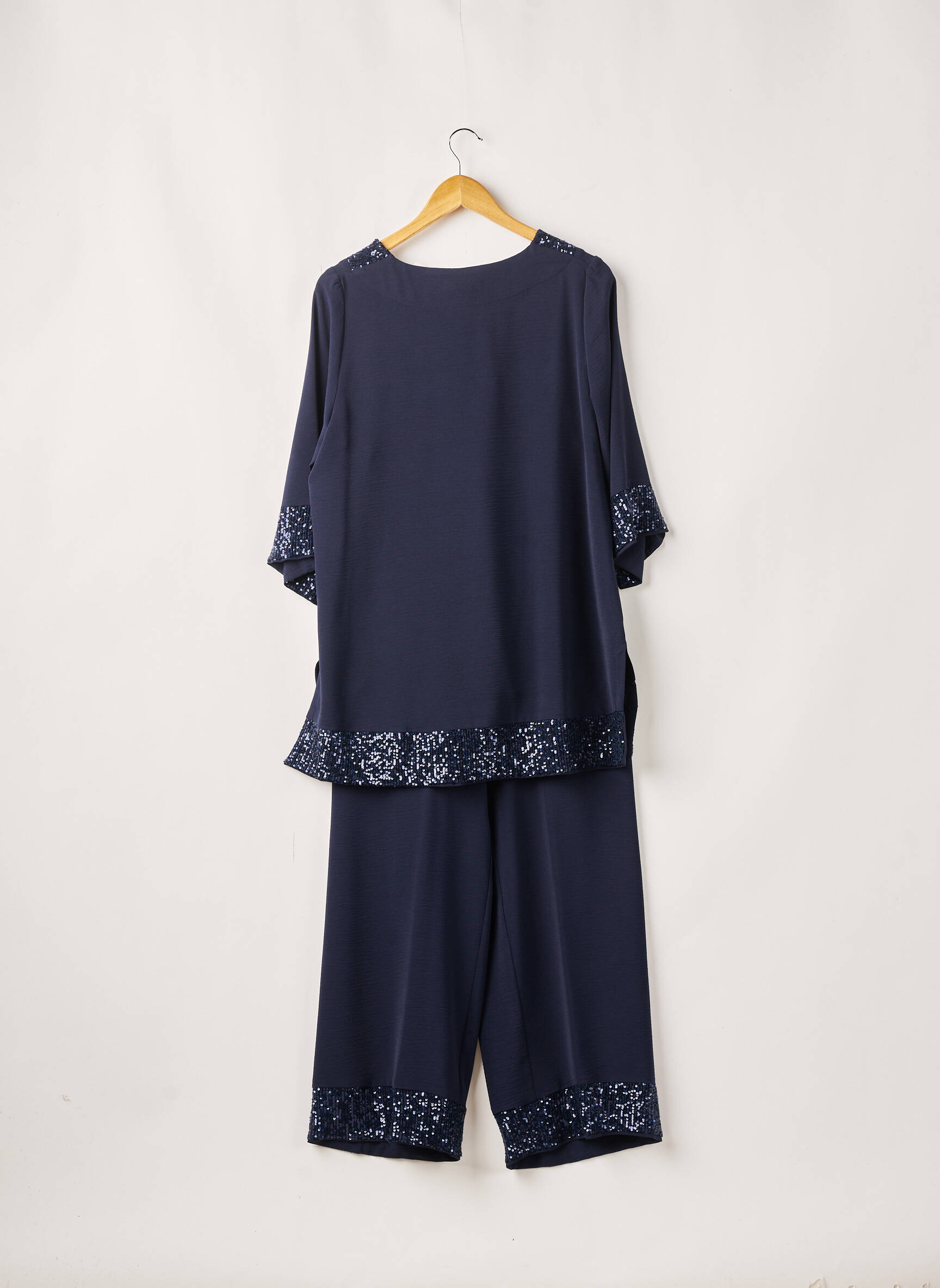 An Ii Vito Ensembles Pantalon Femme couleur bleu