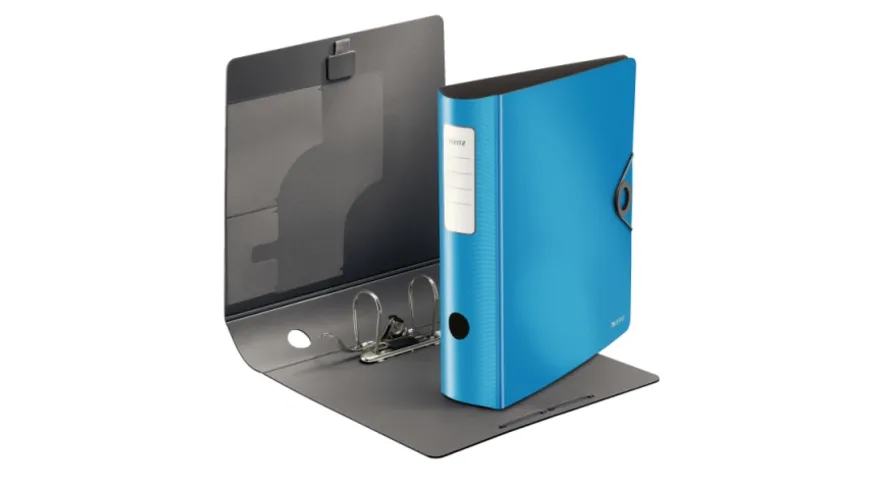 LEITZ Ordner Active Solid A4 blau, breit hellblau