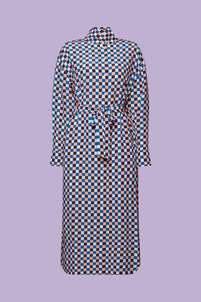Hemdblusenkleid aus Seide
