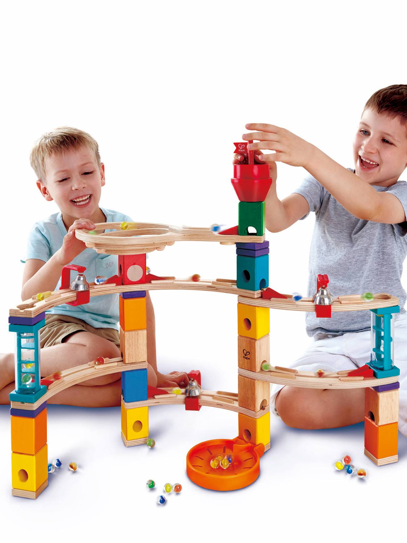 Hape Quadrilla Murmelbahn AUS DER BURG ENTKOMMEN HAPE - mehrfarbig