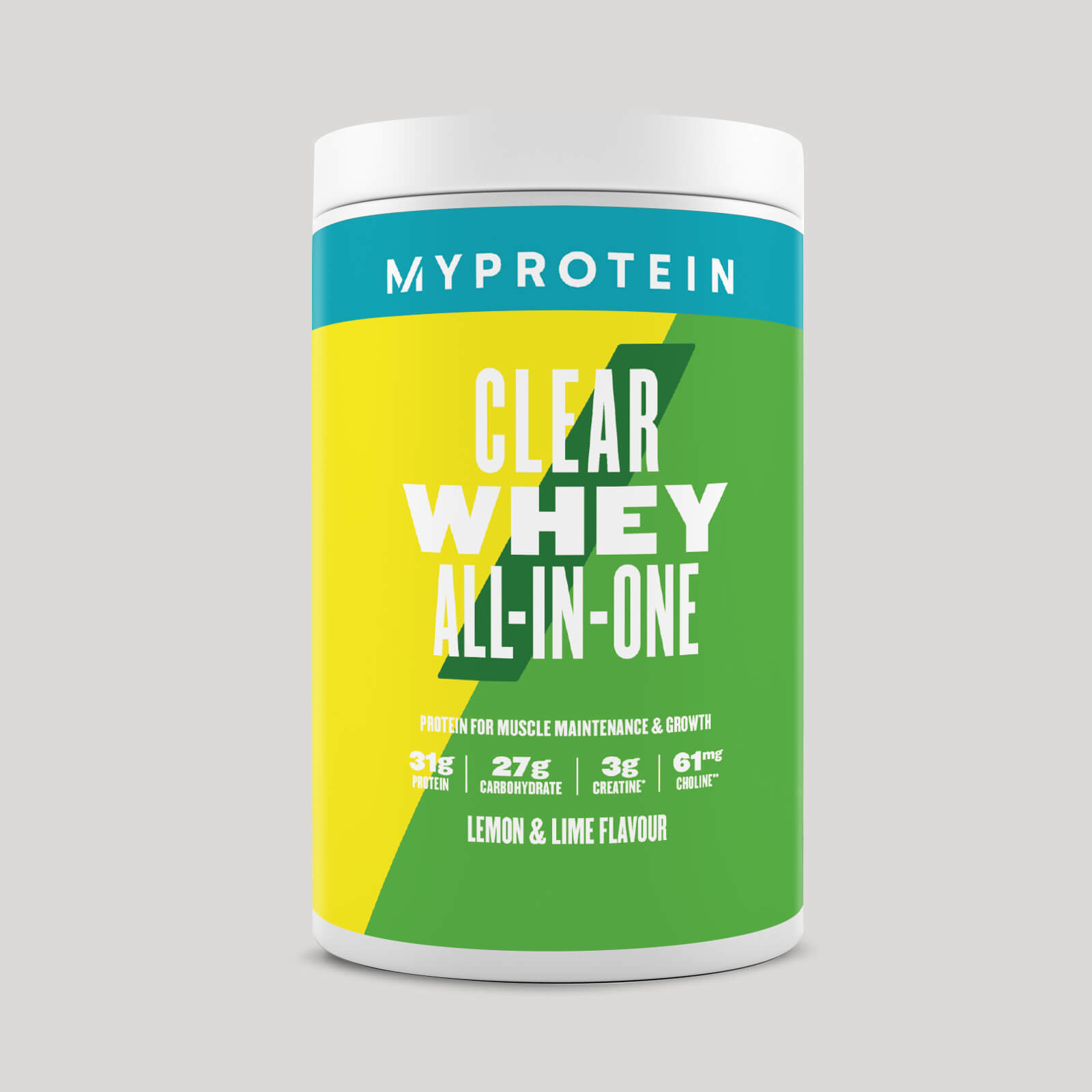 All-in-One Clear Whey, Lemon and Lime, 13 Servings