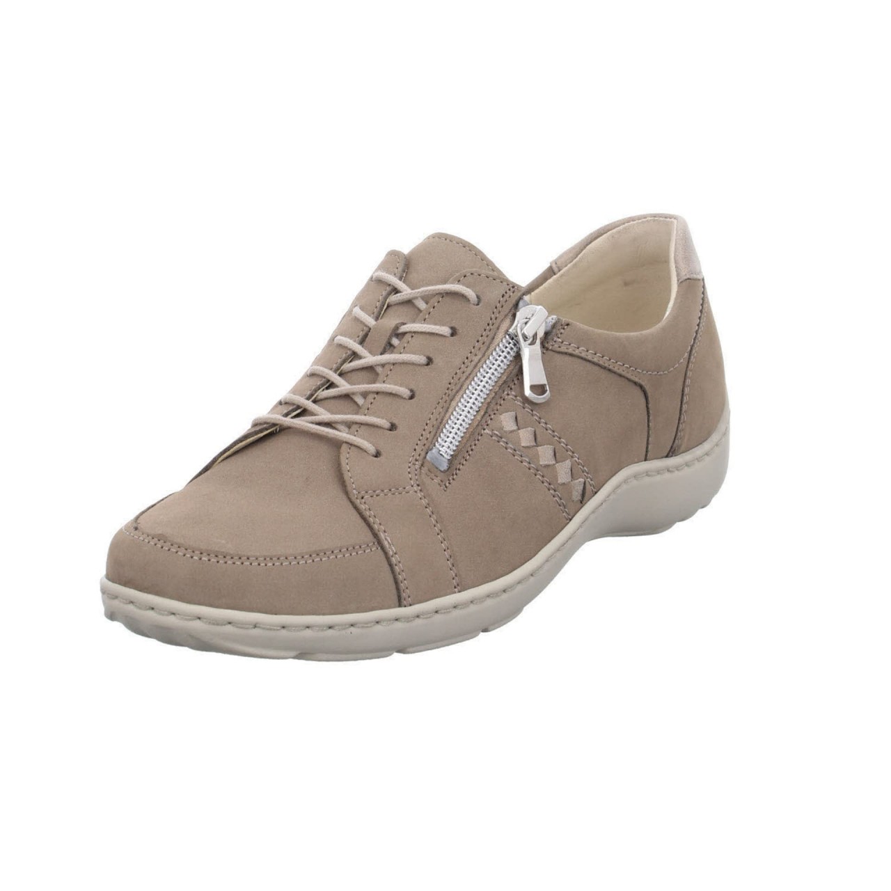 WALDLÄUFER Freizeit Schnürer beige Henni