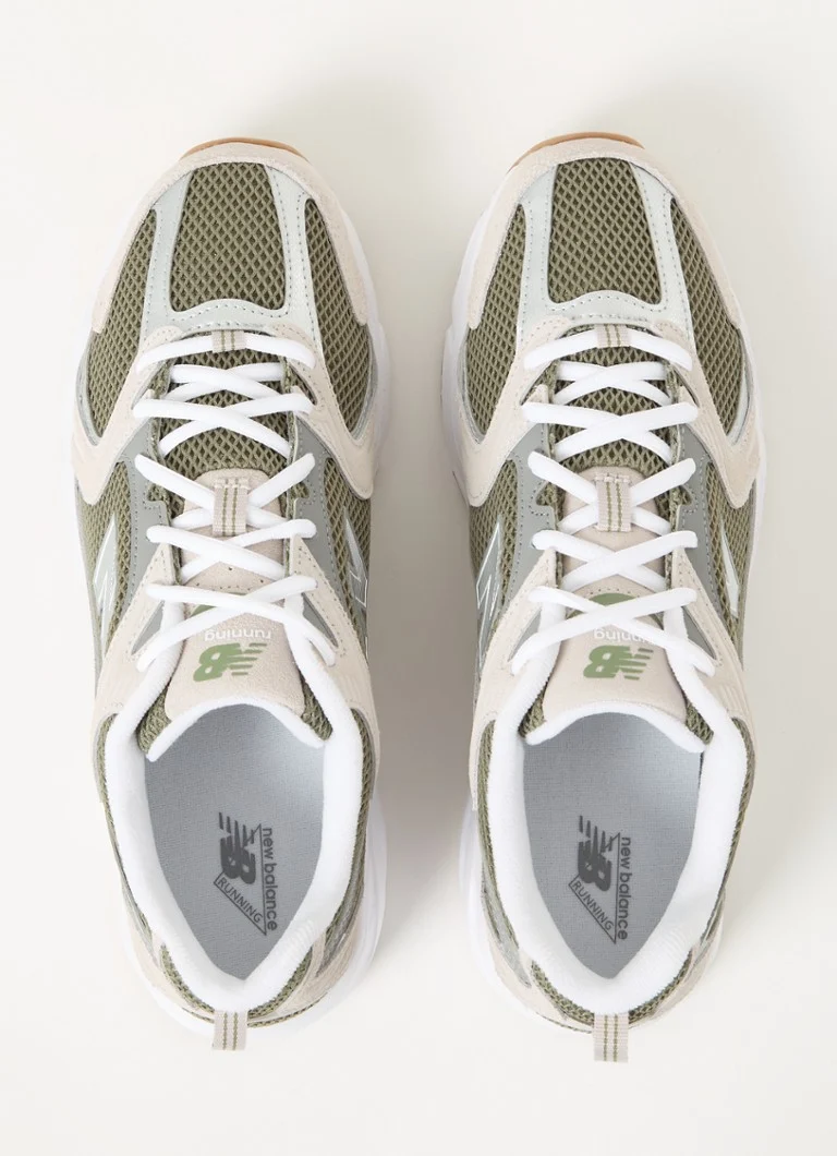 Tenisky New Balance 530 zo sieťoviny so semišovými detailmi