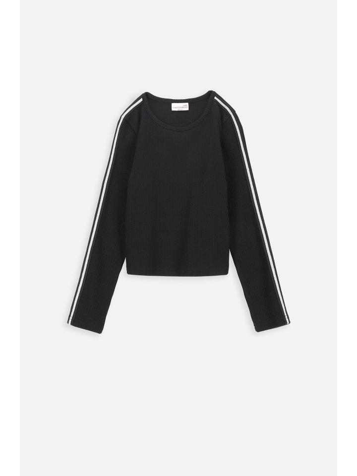Coccodrillo Langärmeliges T-shirt in schwarz günstig kaufen