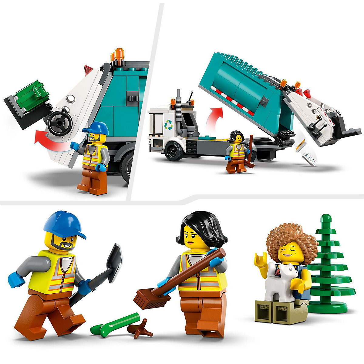 LEGO® City 60386 Müllabfuhr