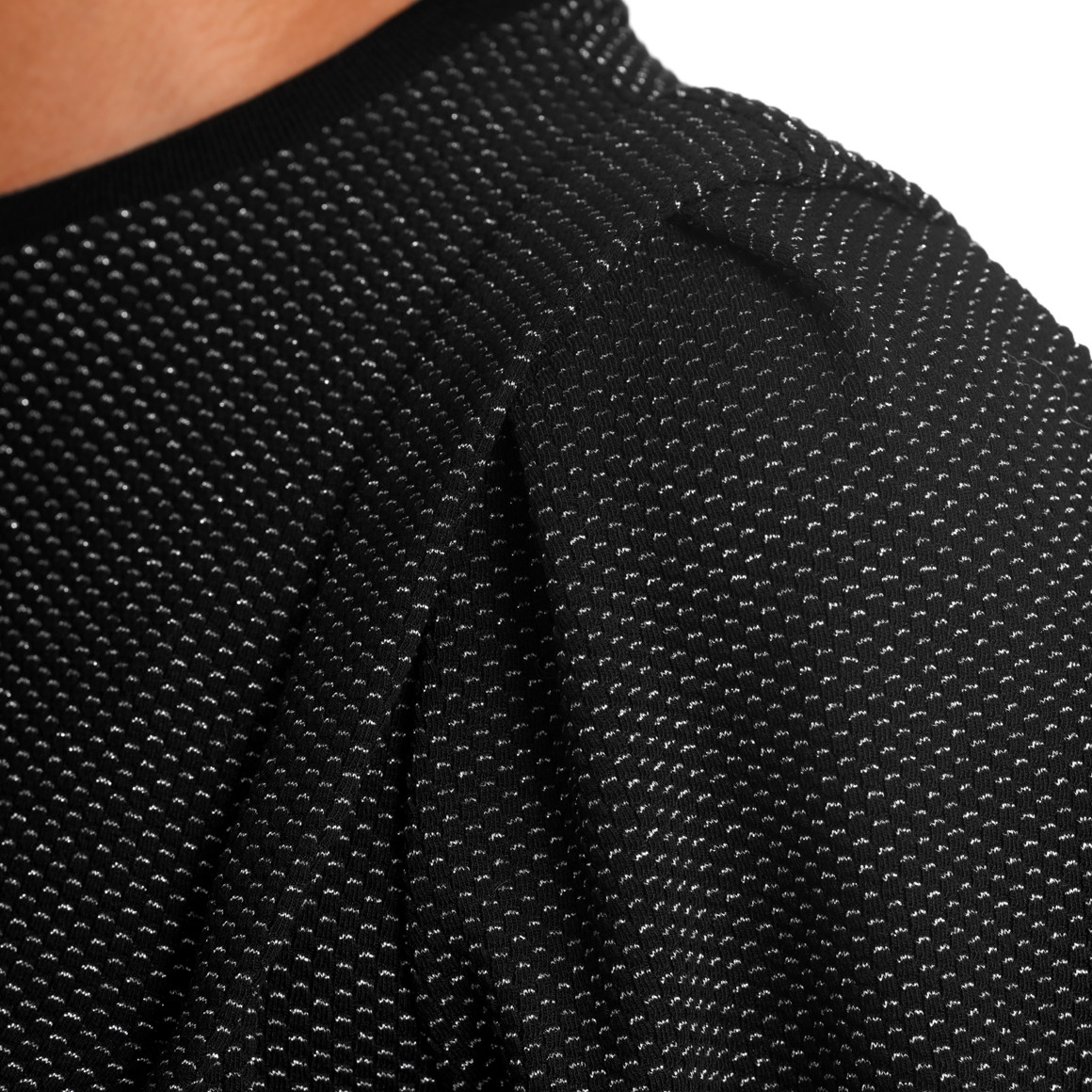 Damen Sweatshirt mit Effektgarn