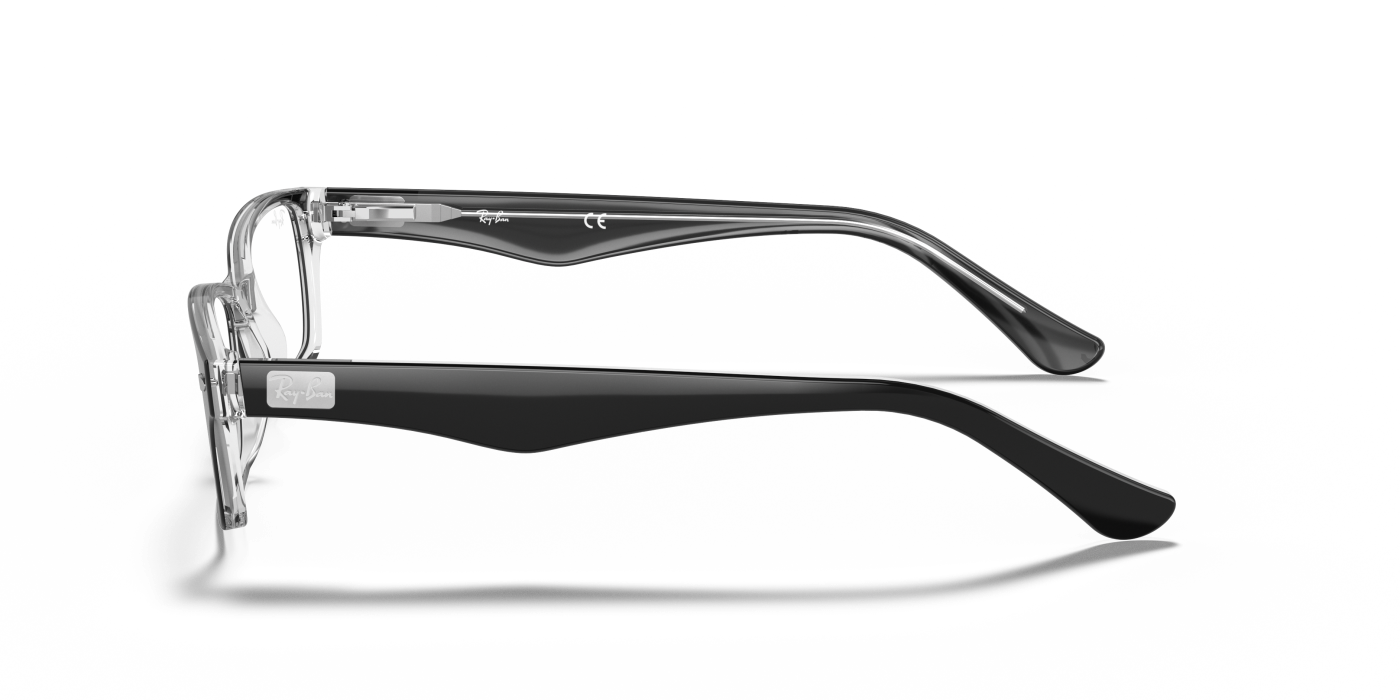 RB5206 OPTICS - Negru lucios pe transparent
