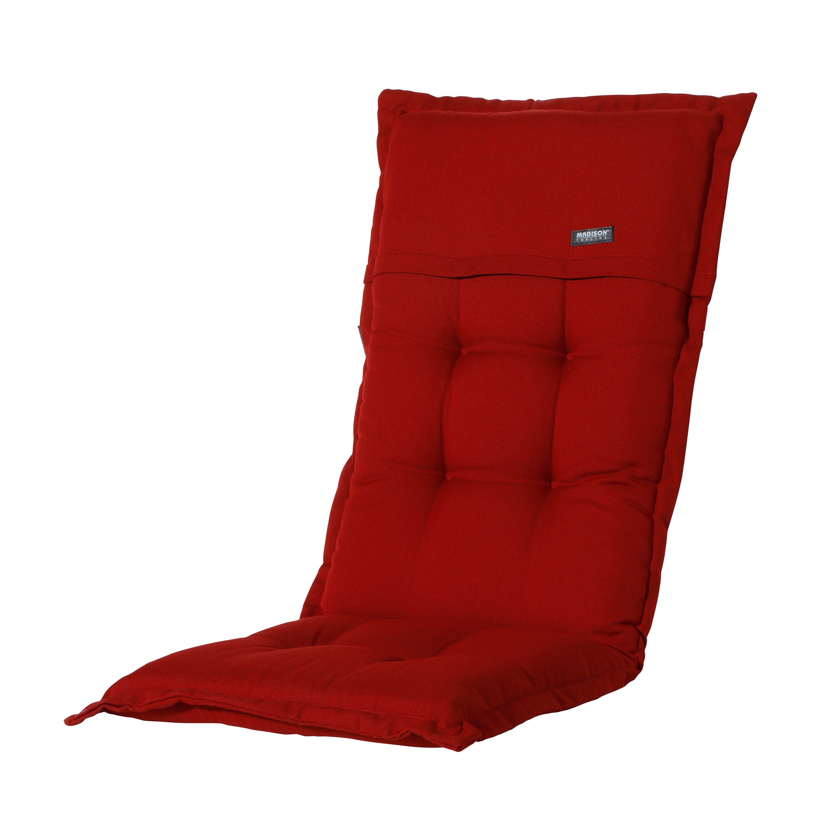 Madison Rib Red 50x123 Hohes Rückenkissen