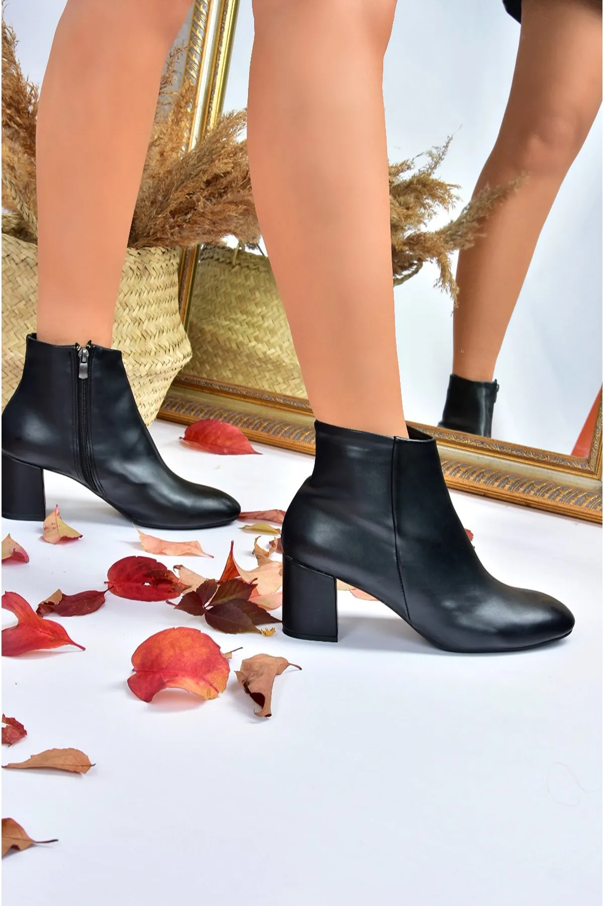 Fox Shoes  Schwarze Damenstiefel G820490109