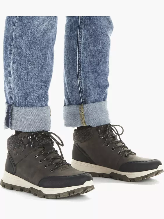 Rieker Herren Schnürstiefel