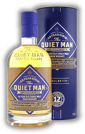 Quiet Man Single Malt 12 Years Quiet Man Single Malt 12 Years  Alter 12 J. - 0,7	 Liter - Vol 46%