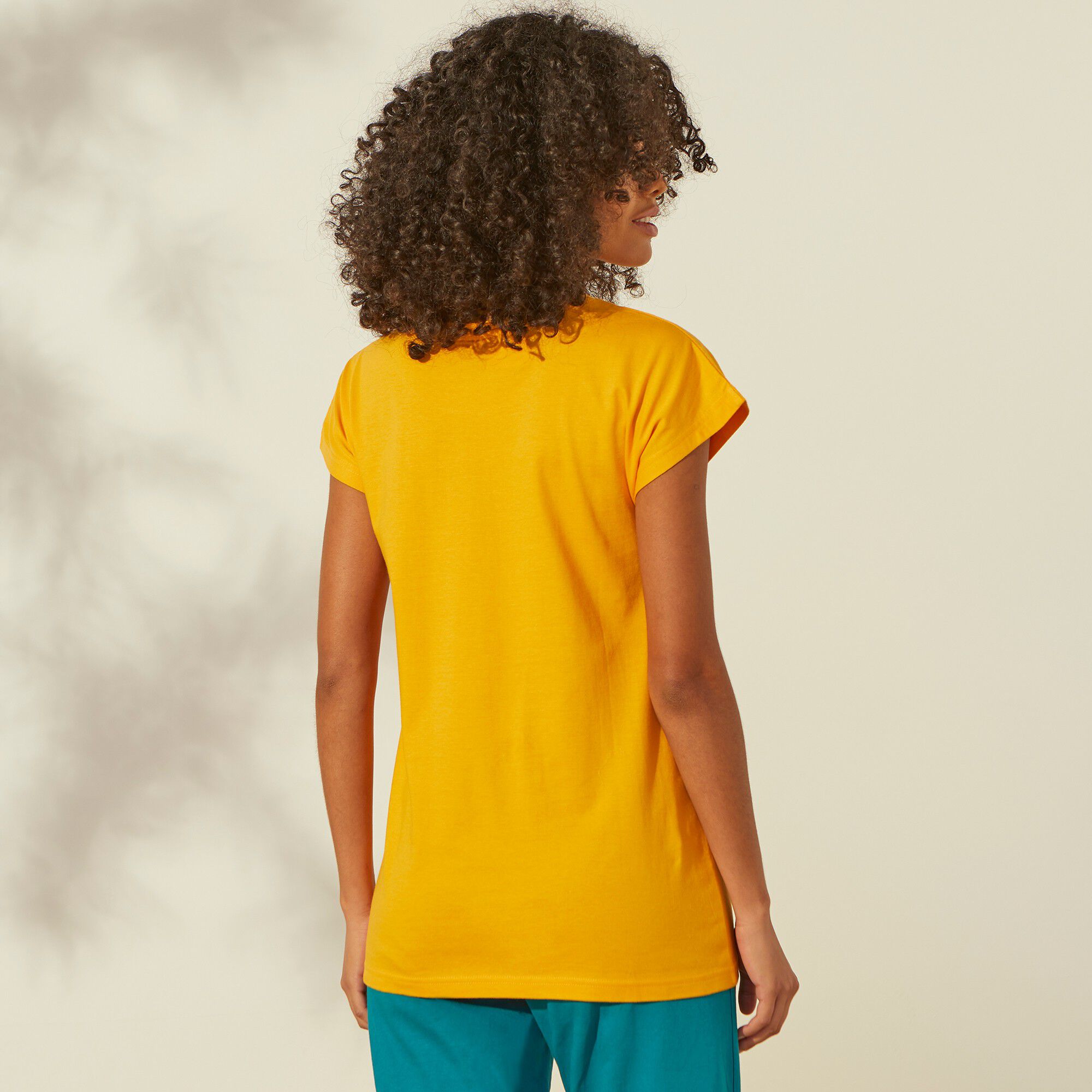 Tee-shirt de pyjama en coton manches courtes