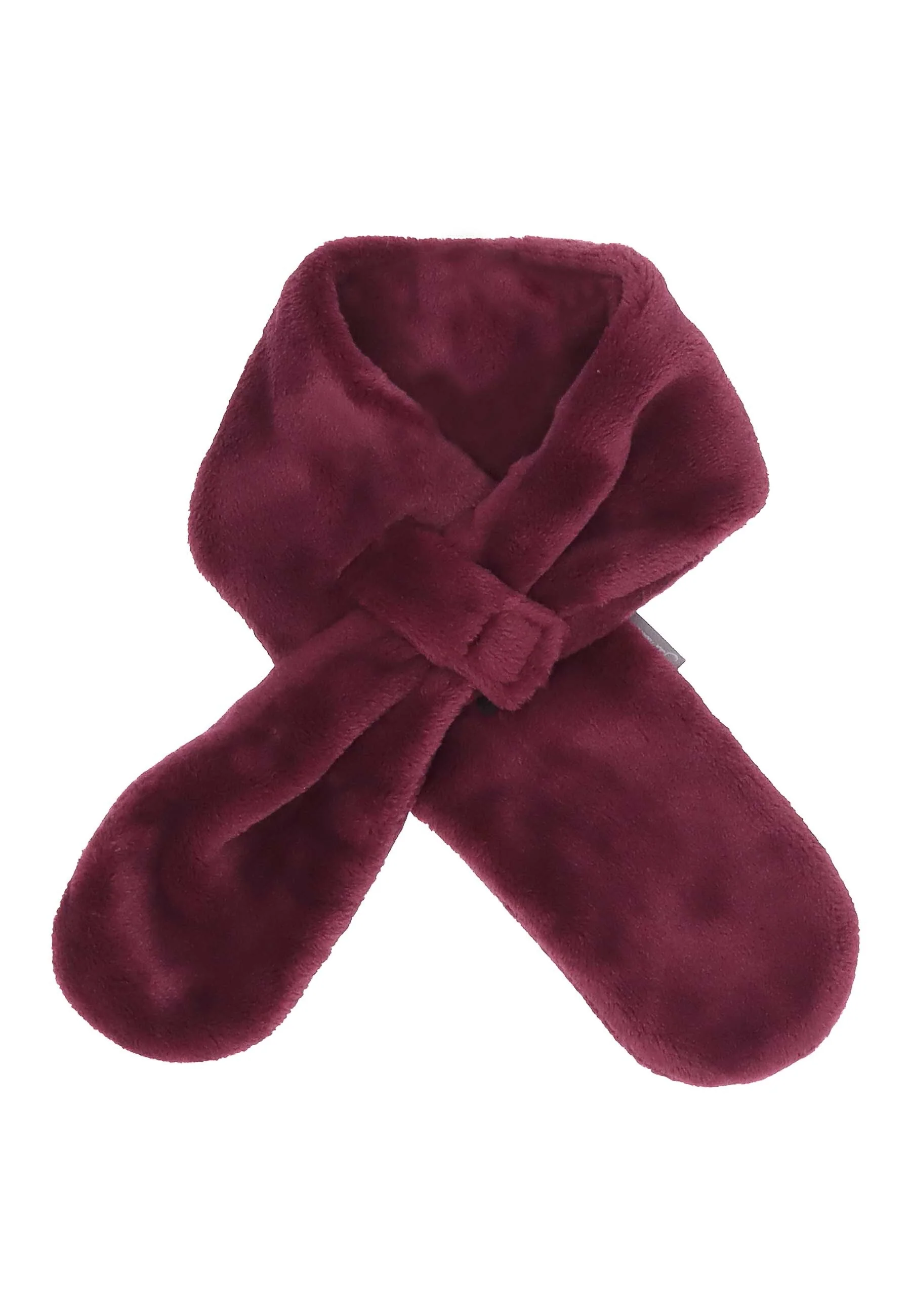 Schal unifarben aus Teddyflausch