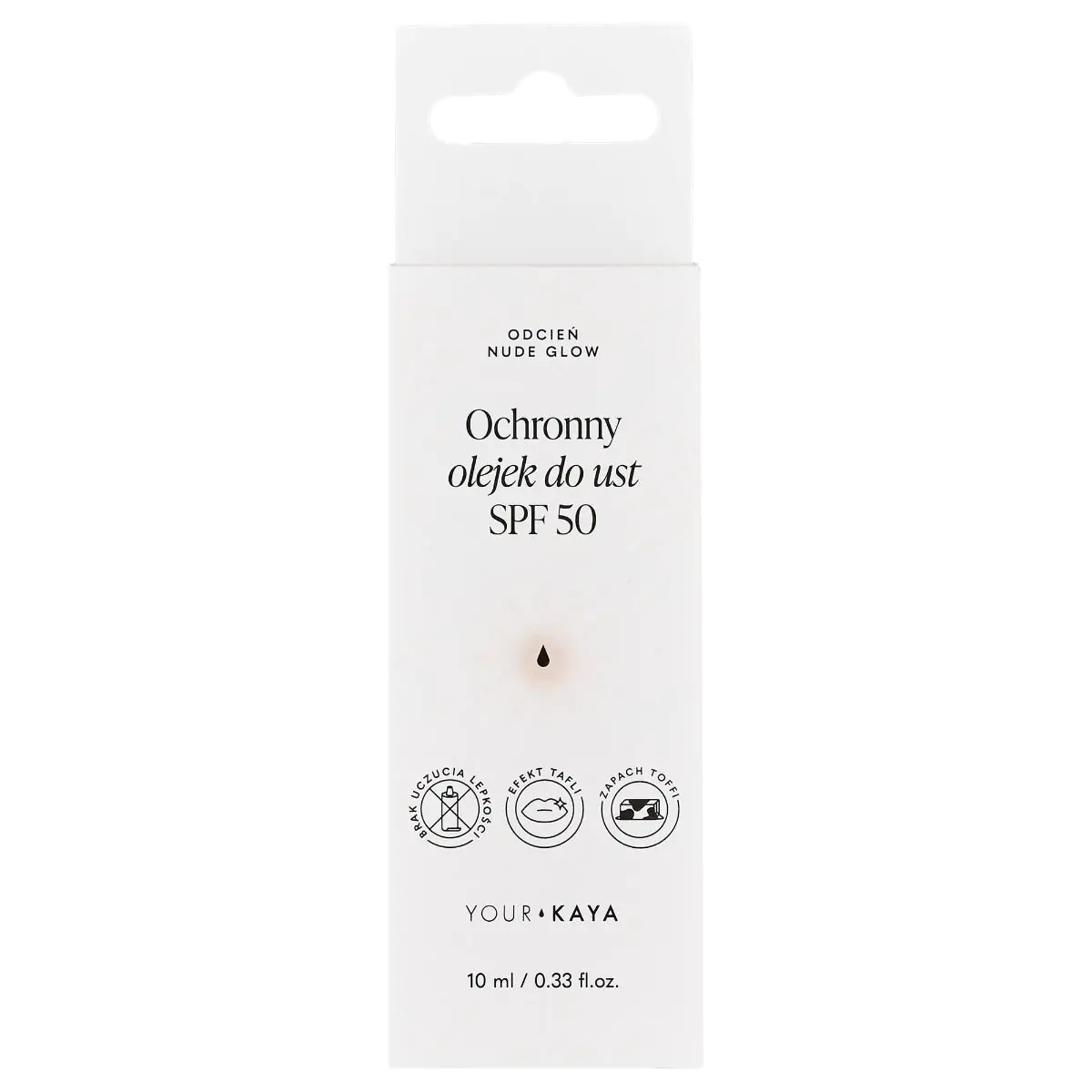 Προστατευτικό λάδι χειλιών Your Kaya SPF 50 Nude Glow